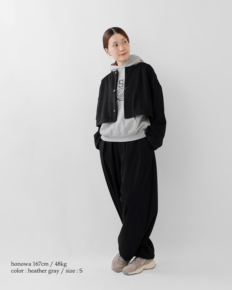 REMI RELIEF(レミレリーフ)コットンSP加工3飛び裏毛スウェットパーカーrn29373153-54