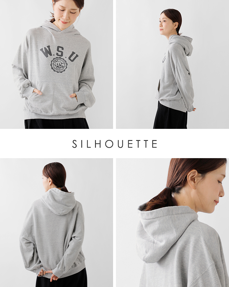 REMI RELIEF(レミレリーフ)コットンSP加工3飛び裏毛スウェットパーカーrn29373153-54