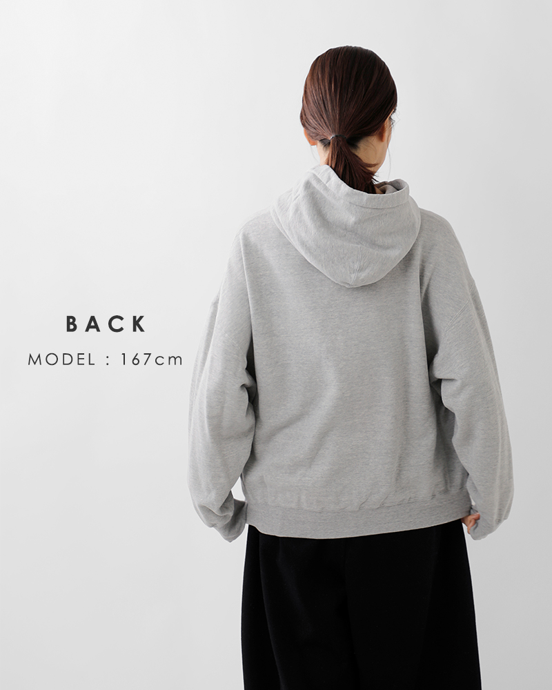 REMI RELIEF(レミレリーフ)コットンSP加工3飛び裏毛スウェットパーカーrn29373153-54