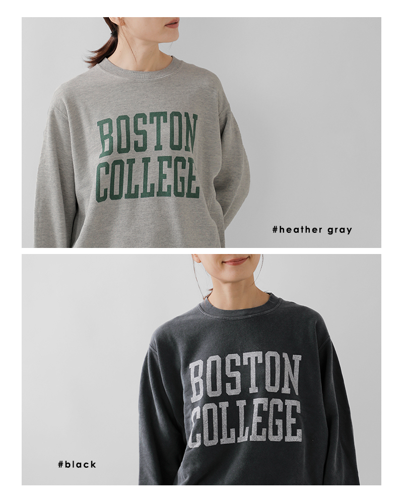 REMI RELIEF(レミレリーフ)コットンSP加工3飛び裏毛クルーネックニューフィットスウェットシャツrn29373157