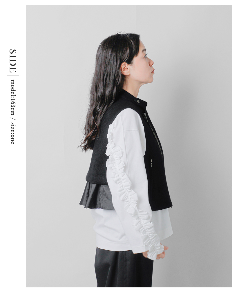 RHODOLIRION(ロドリリオン)ウールメルトンダブルモーターサイクルベスト“DoubleMotorcycleVest”rv1004