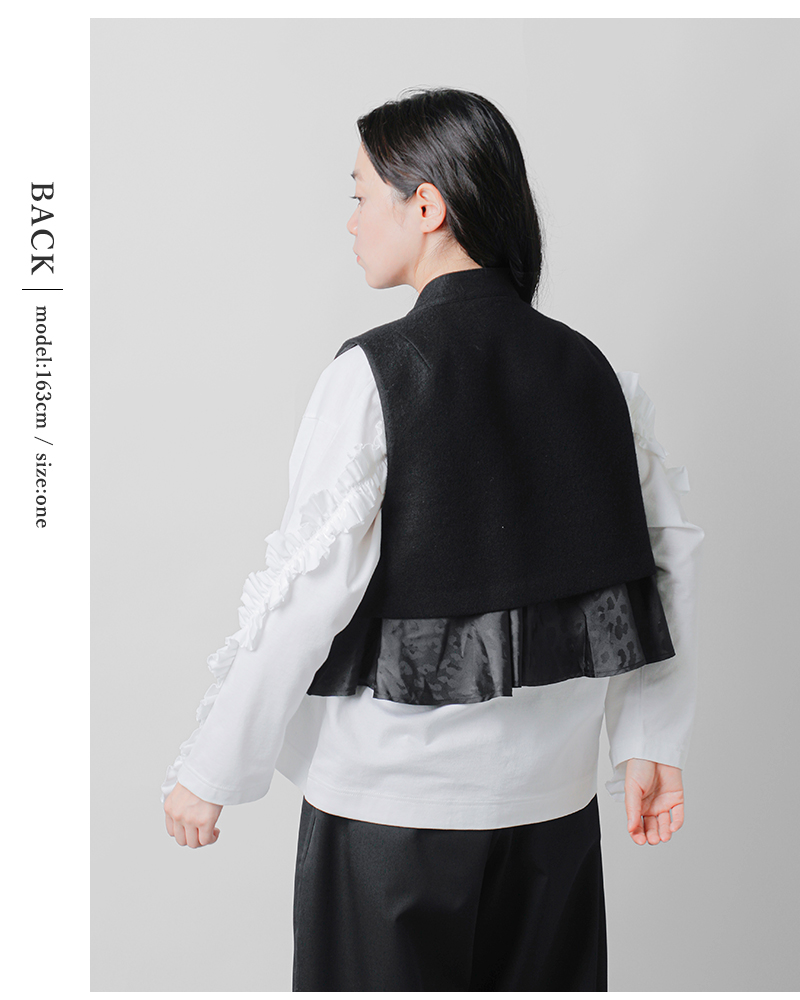 RHODOLIRION(ロドリリオン)ウールメルトンダブルモーターサイクルベスト“DoubleMotorcycleVest”rv1004