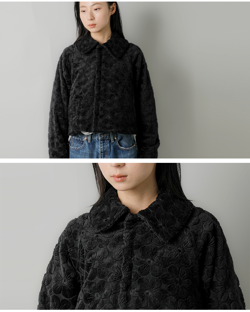 クーポン対象】RHODOLIRION ロドリリオン オリジナル刺繍 ファー