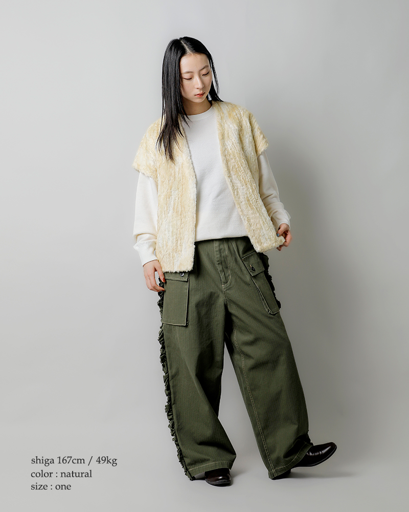 RHODOLIRION(ロドリリオン)オリジナル刺繍ファーボレロ“FurBolero”rv1031-33