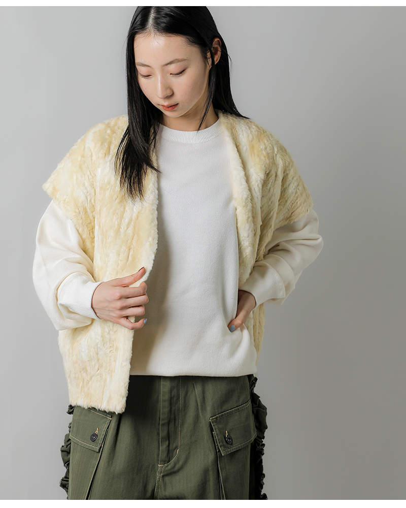 RHODOLIRION(ロドリリオン)オリジナル刺繍ファーボレロ“FurBolero”rv1031-33