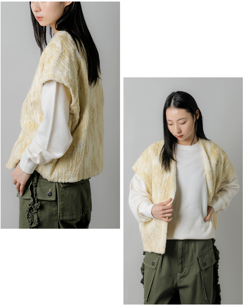 RHODOLIRION(ロドリリオン)オリジナル刺繍ファーボレロ“FurBolero”rv1031-33