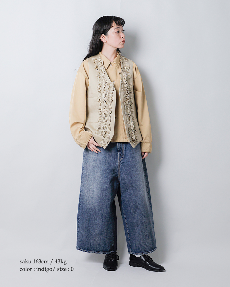 RHODOLIRION5ポケットサルエルデニムパンツ“5PocketsSarrouelPants”rv1055