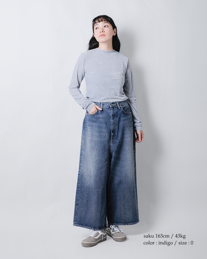 RHODOLIRION5ポケットサルエルデニムパンツ“5PocketsSarrouelPants”rv1055