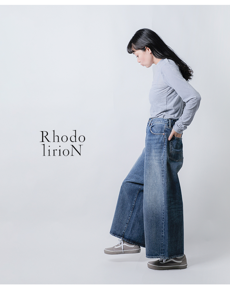 RHODOLIRION5ポケットサルエルデニムパンツ“5PocketsSarrouelPants”rv1055