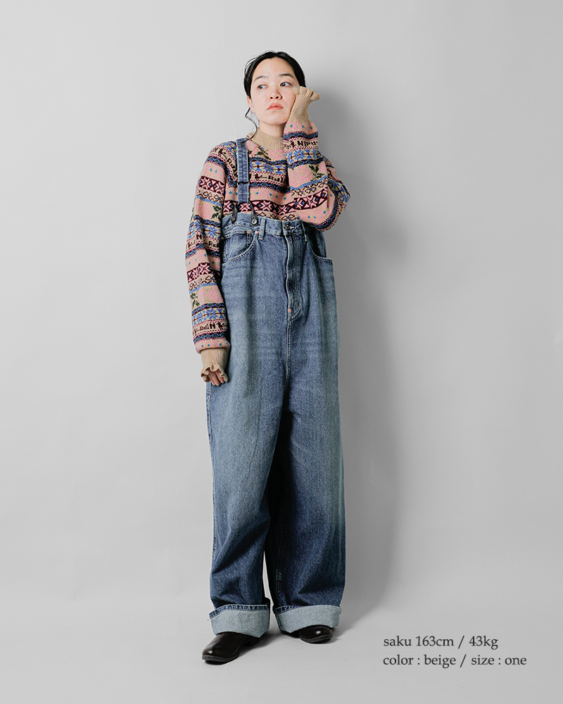 RHODOLIRION(ロドリリオン)フェアアイルセーター“FairIsleSweater”rv1059