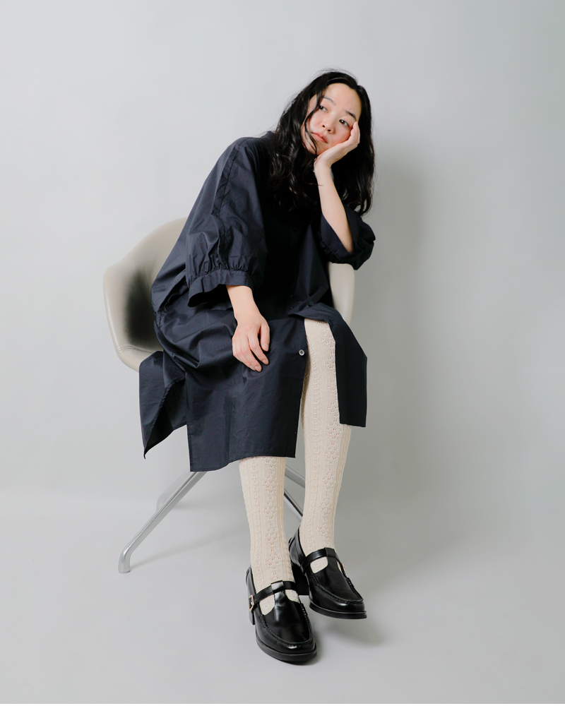 RHODOLIRION(ロドリリオン)コットンミックスアイレットパターンタイツ“TightsEyeletPattern”rv1109