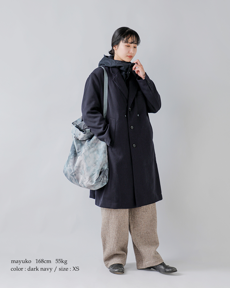 ENGINEERED GARMENTS(エンジニアド ガーメンツ)ウーステッドウールフード付きチェスターコート“ChesterCoat”rv204