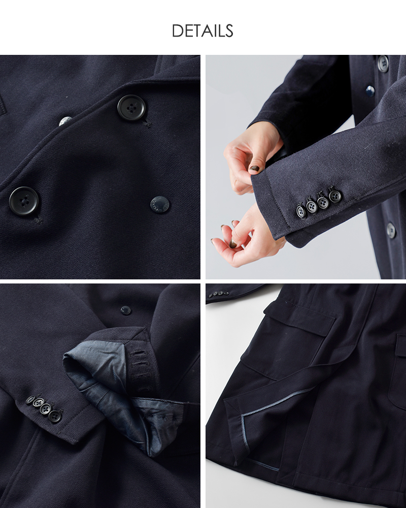 ENGINEERED GARMENTS(エンジニアド ガーメンツ)ウーステッドウールフード付きチェスターコート“ChesterCoat”rv204