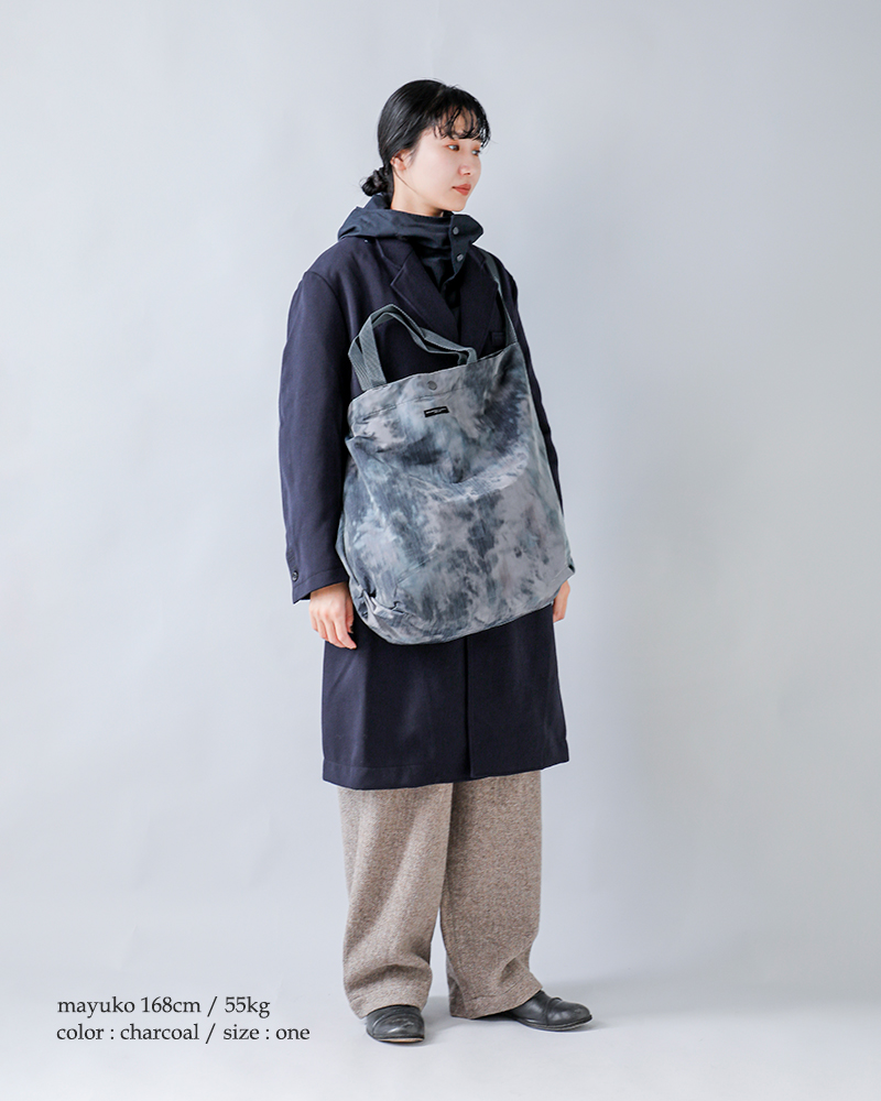 ENGINEERED GARMENTS(エンジニアド ガーメンツ)スモークプリント2wayキャリーオールトートバッグ“CarryAllTote”rv328