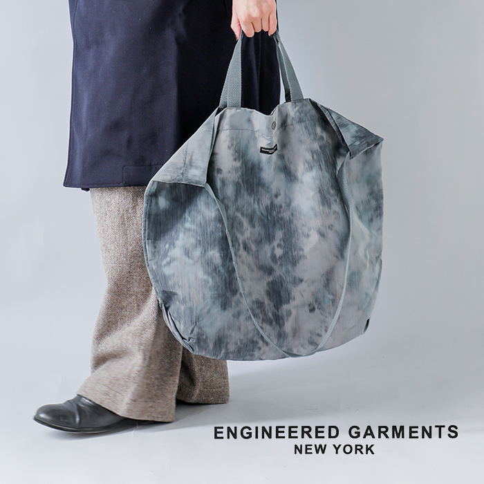 ENGINEERED GARMENTS(エンジニアド ガーメンツ)スモークプリント2wayキャリーオールトートバッグ“CarryAllTote”rv328