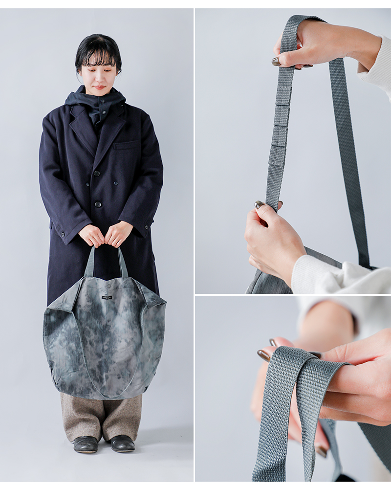 ENGINEERED GARMENTS(エンジニアド ガーメンツ)スモークプリント2wayキャリーオールトートバッグ“CarryAllTote”rv328