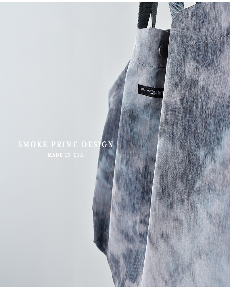 ENGINEERED GARMENTS(エンジニアド ガーメンツ)スモークプリント2wayキャリーオールトートバッグ“CarryAllTote”rv328