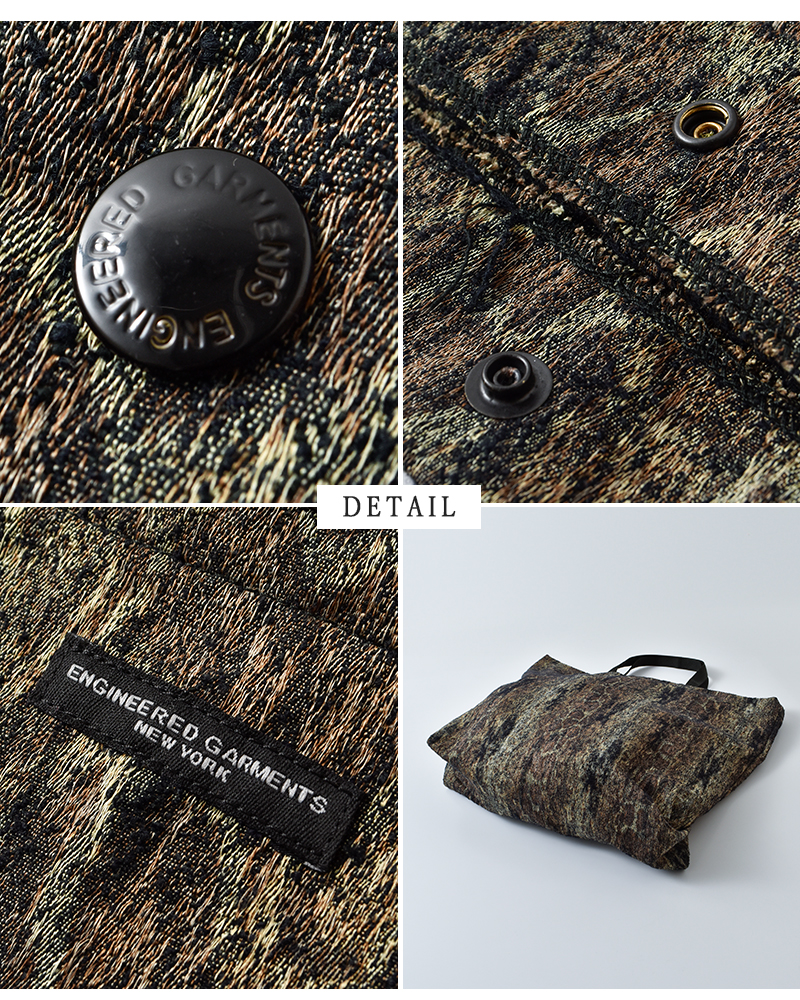 ENGINEERED GARMENTS(エンジニアド ガーメンツ)ウッドカモジャガード2wayキャリーオールトートバッグ“CarryAllTote”rv331