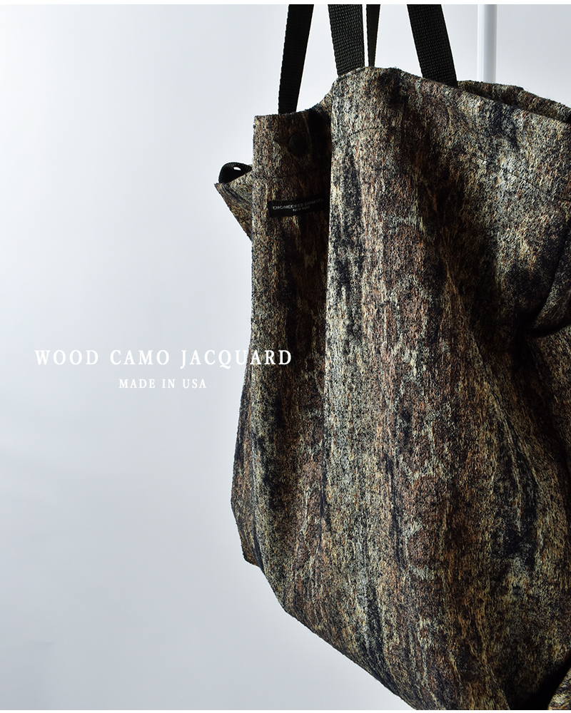 ENGINEERED GARMENTS(エンジニアド ガーメンツ)ウッドカモジャガード2wayキャリーオールトートバッグ“CarryAllTote”rv331