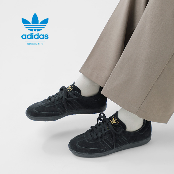 アディダス サンバ SAMBA og ブラック 24cm レザー スエード adidas Originals アディダス オリジナルス サンバ OG スエード