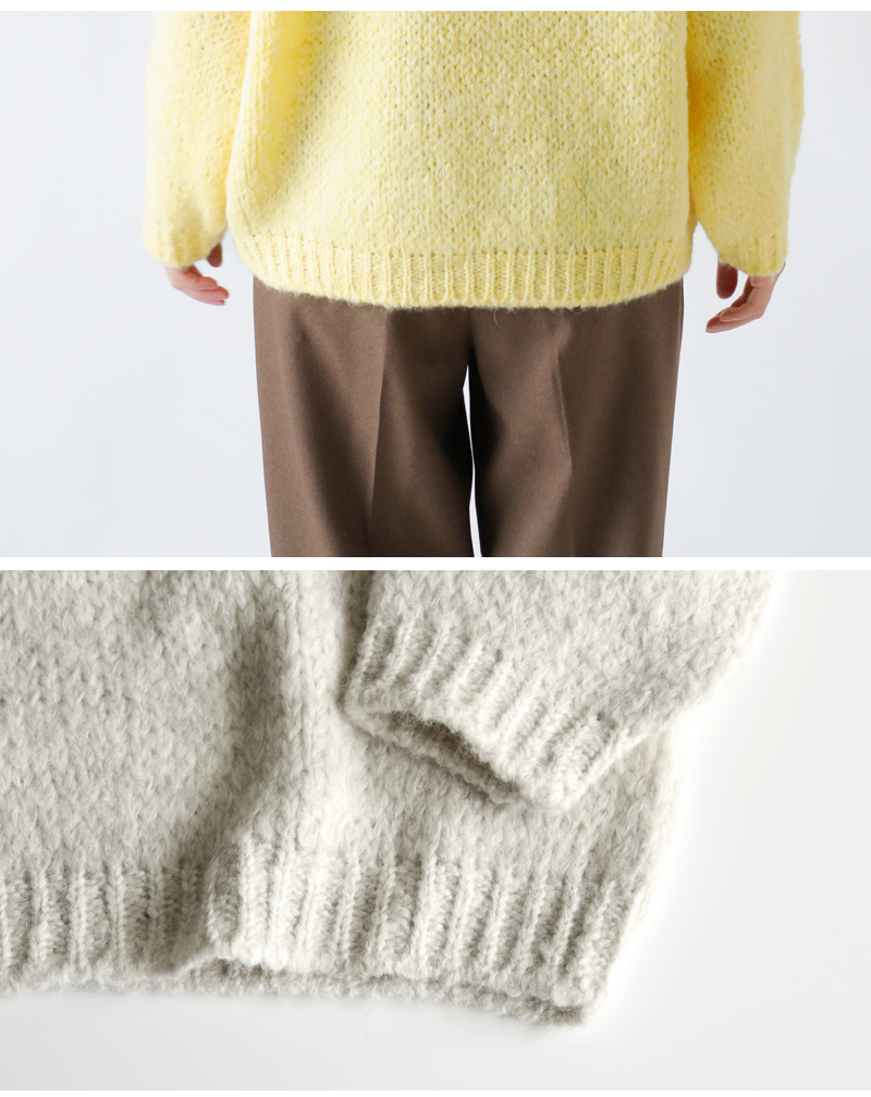 TRICOTS JEAN MARC(トリコット ジーン マルク)ボートネックニットプルオーバーsesamy