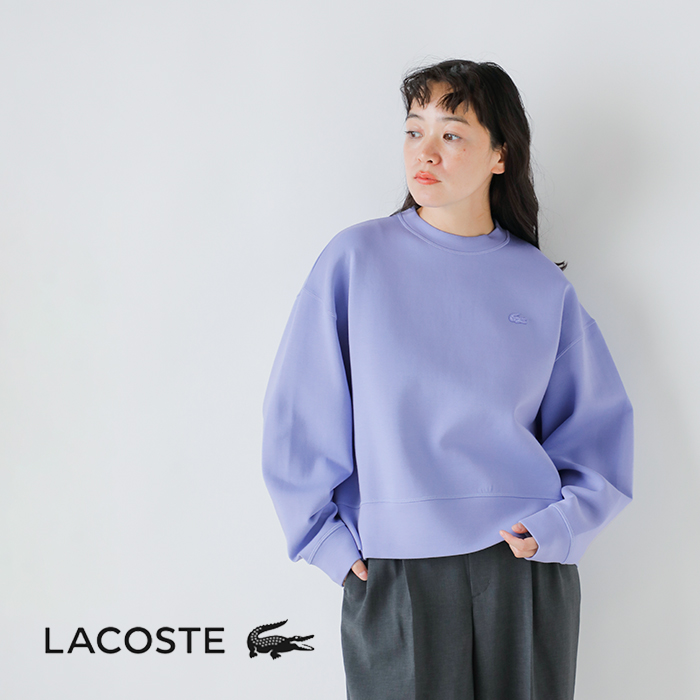 LACOSTE(ラコステ)コットンクルーネックスウェットシャツsf5614