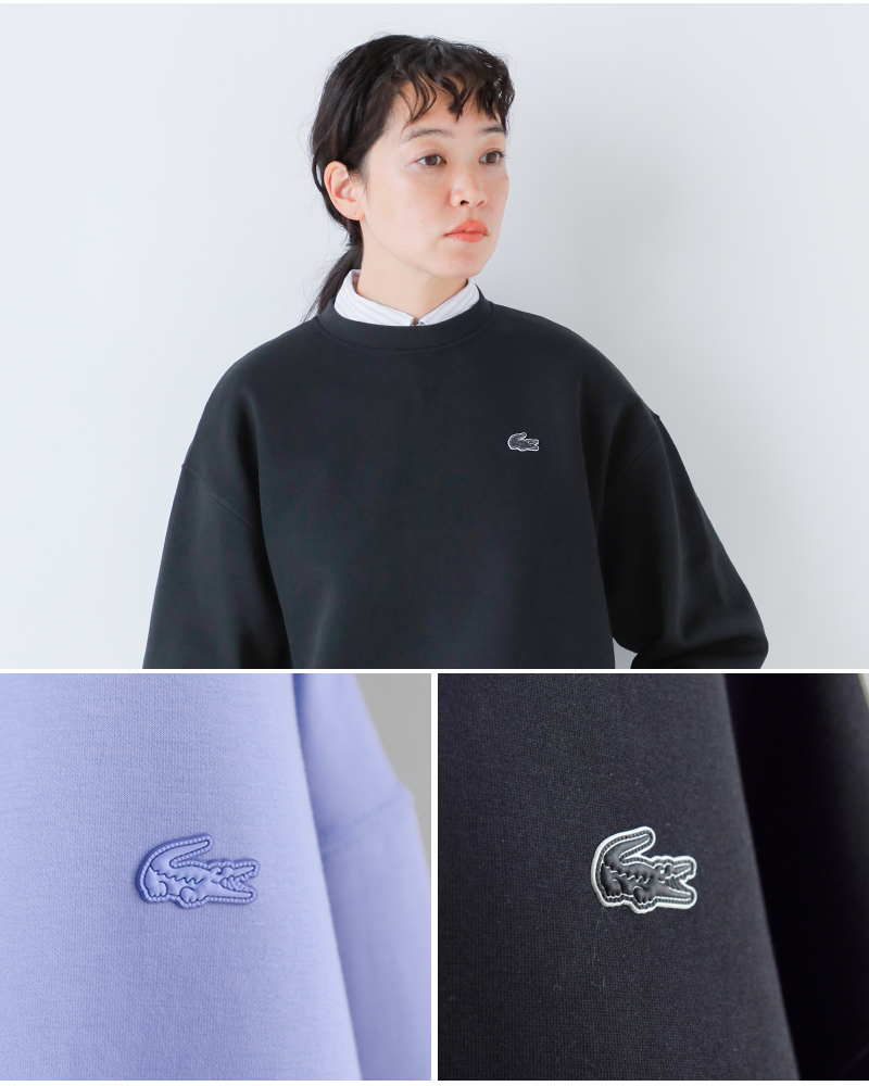 LACOSTE(ラコステ)コットンクルーネックスウェットシャツsf5614