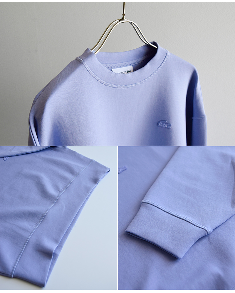 LACOSTE(ラコステ)コットンクルーネックスウェットシャツsf5614