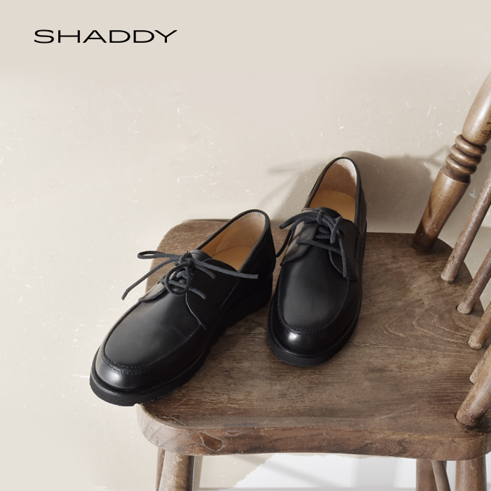 SHADDY シャディ ベジタブルタンニンレザー レースアップ