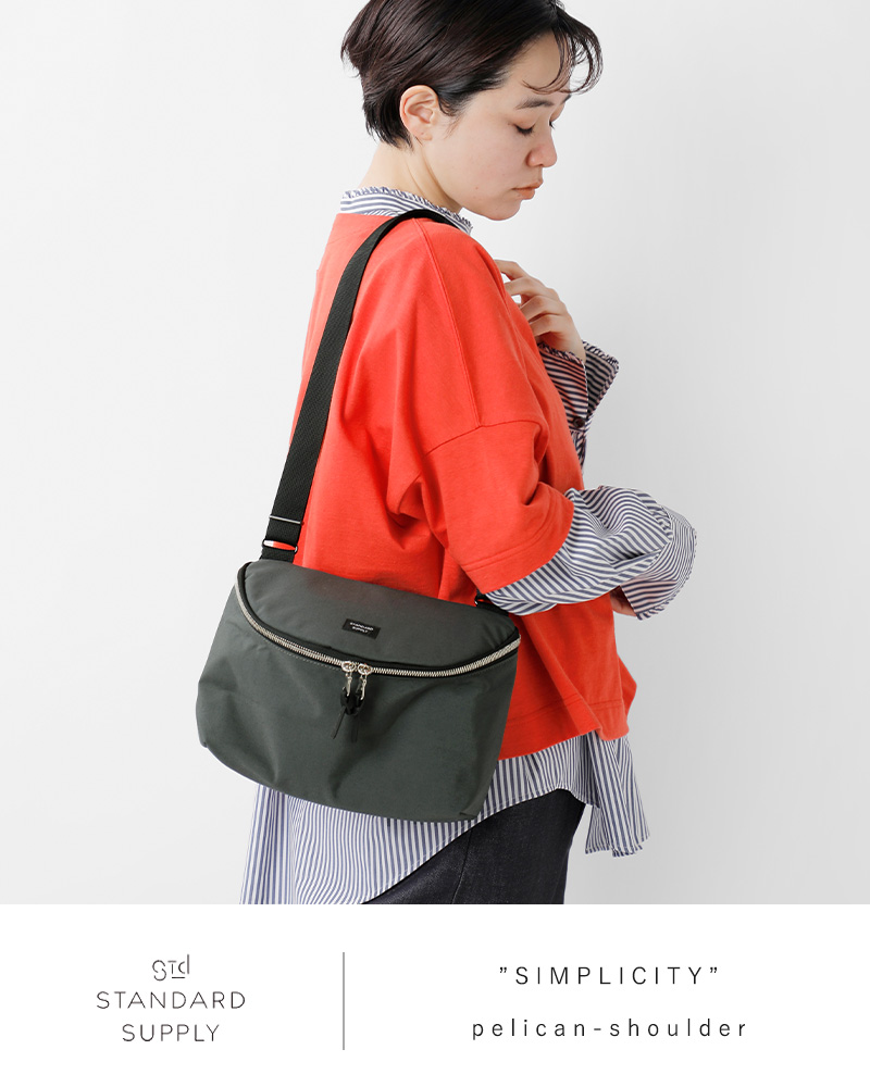 standardsupplyペリカンショルダーバッグ“SIMPLICITY”pelican-shoulder