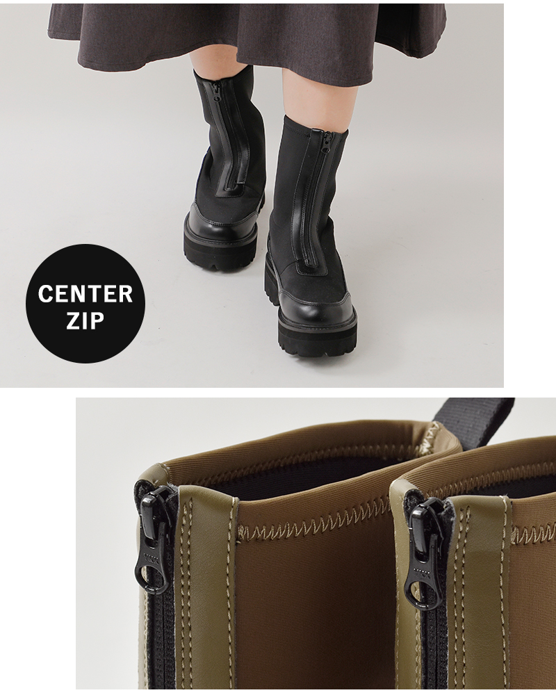 SHAKA(シャカ)センタージップタンクソールブーツ“ZIPTHICKTANKBOOTIE”sk-333