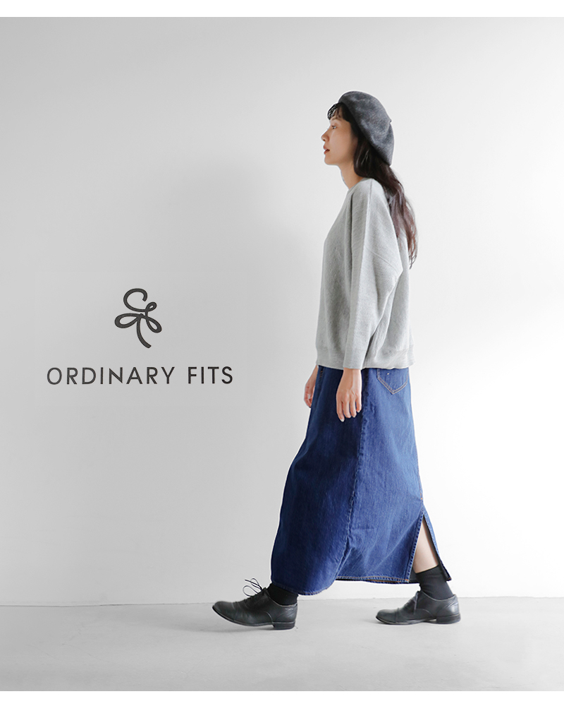 ordinaryfits(オーディナリーフィッツ)ボックスデニムスカート“DENIMSKIRT”sk003-same1