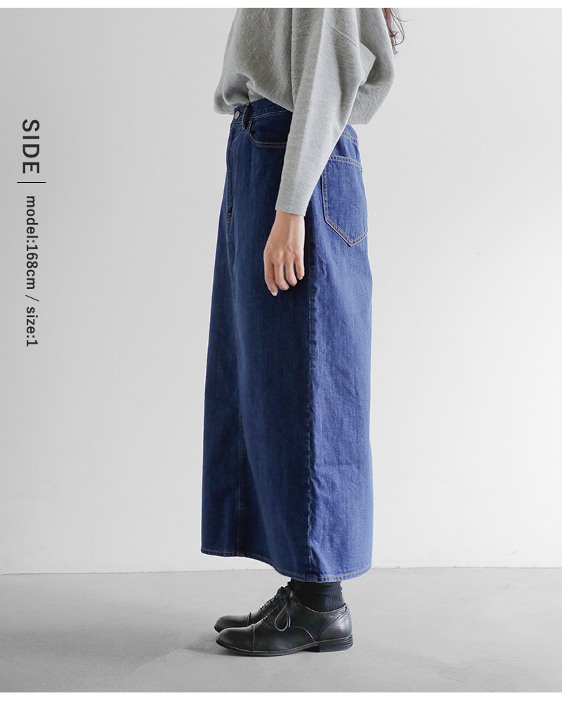 ordinaryfits(オーディナリーフィッツ)ボックスデニムスカート“DENIMSKIRT”sk003-same1
