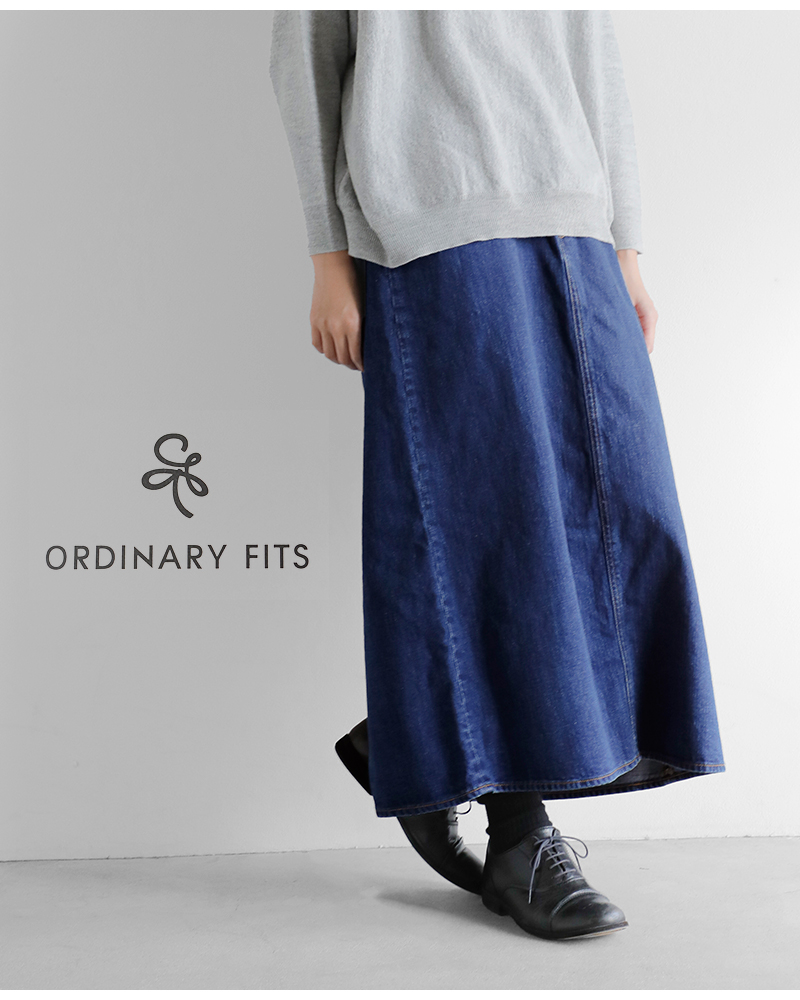 ordinaryfits(オーディナリーフィッツ)ボックスデニムスカート“DENIMSKIRT”sk003-same1