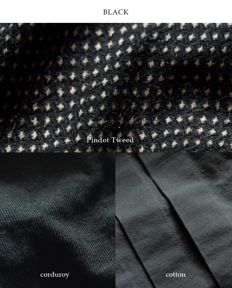 MAGALIピンドット ツイード ヴィンテージ スカート sk78