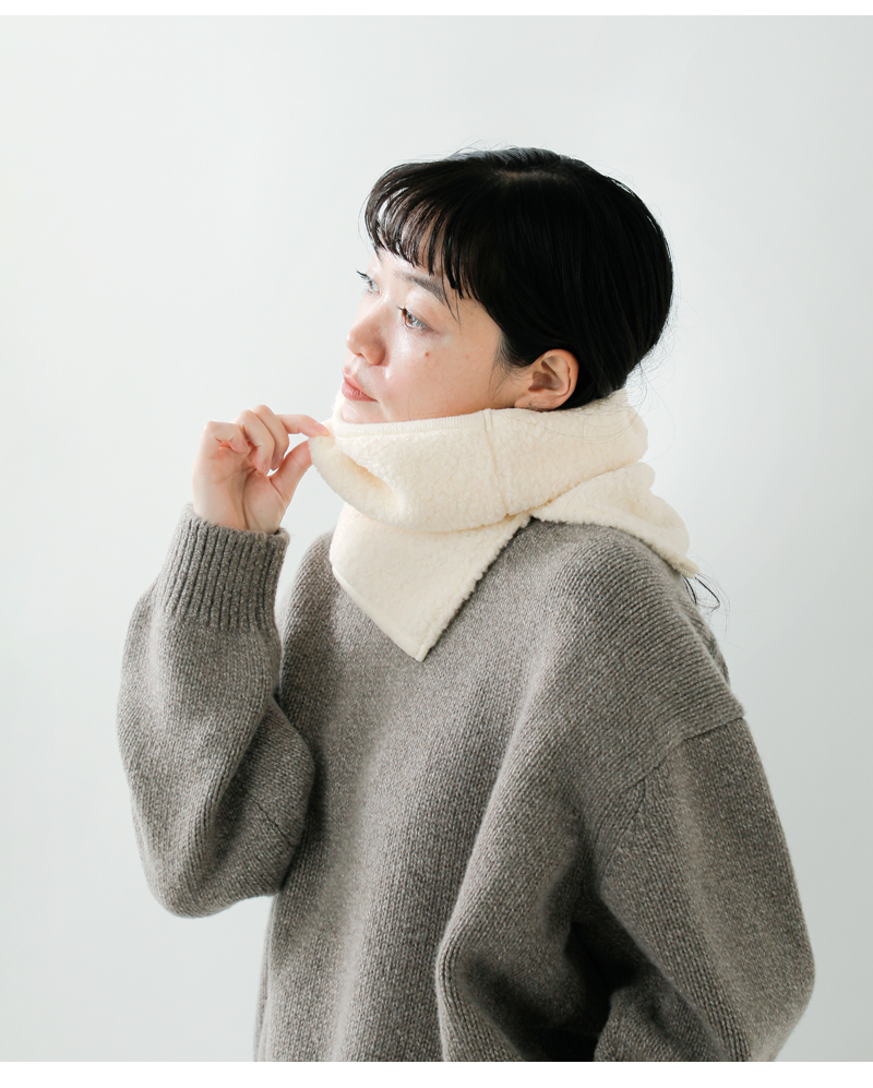 SLOANE(スローン)シープボアパイルスヌードsl10w-t1038