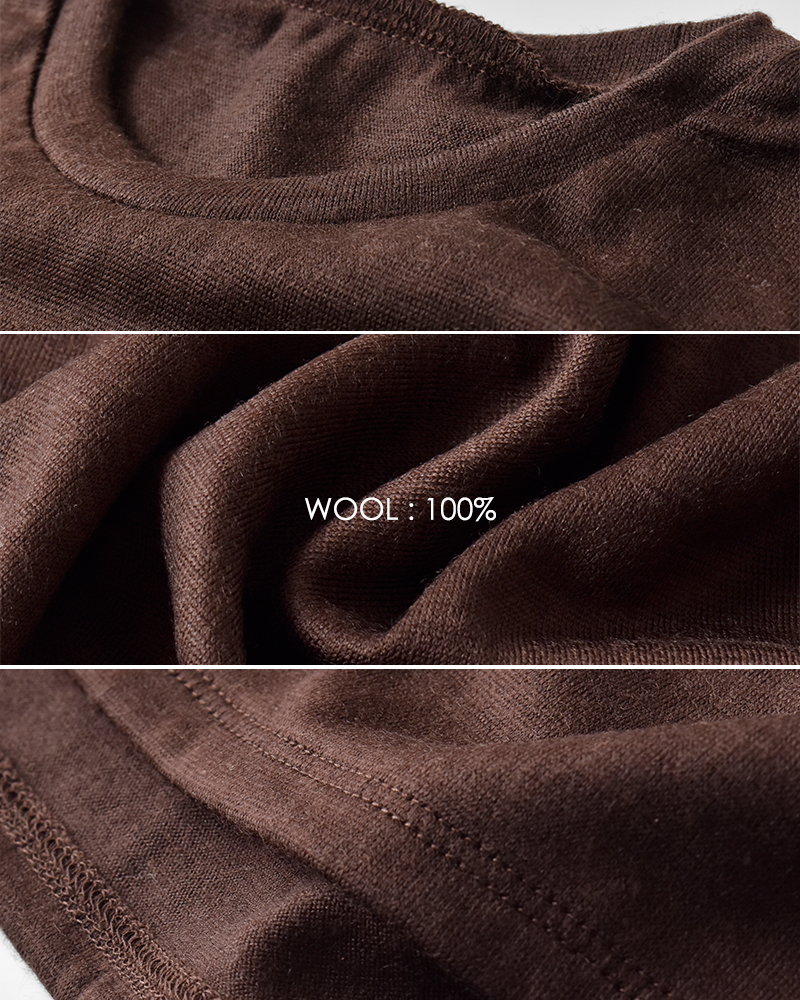 SLOANE(スローン)ウール天竺ワイドシルエット長袖Tシャツsl10w-t1039