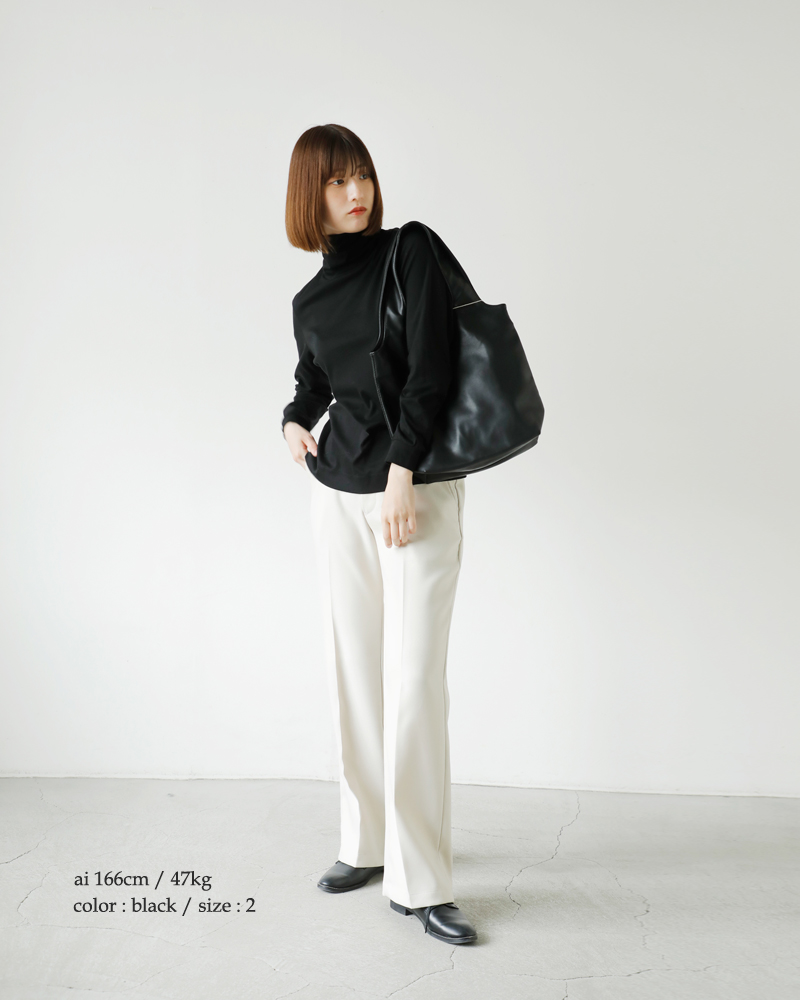 SLOANE(スローン)スーピマスムースタートルネック長袖Tシャツsl7w-t354