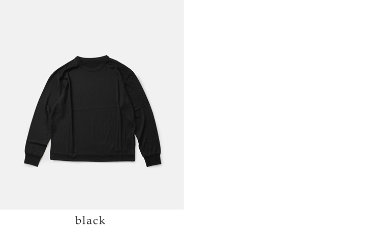 SLOANE(スローン)ウール天竺長袖ニットTシャツsl9s-t896