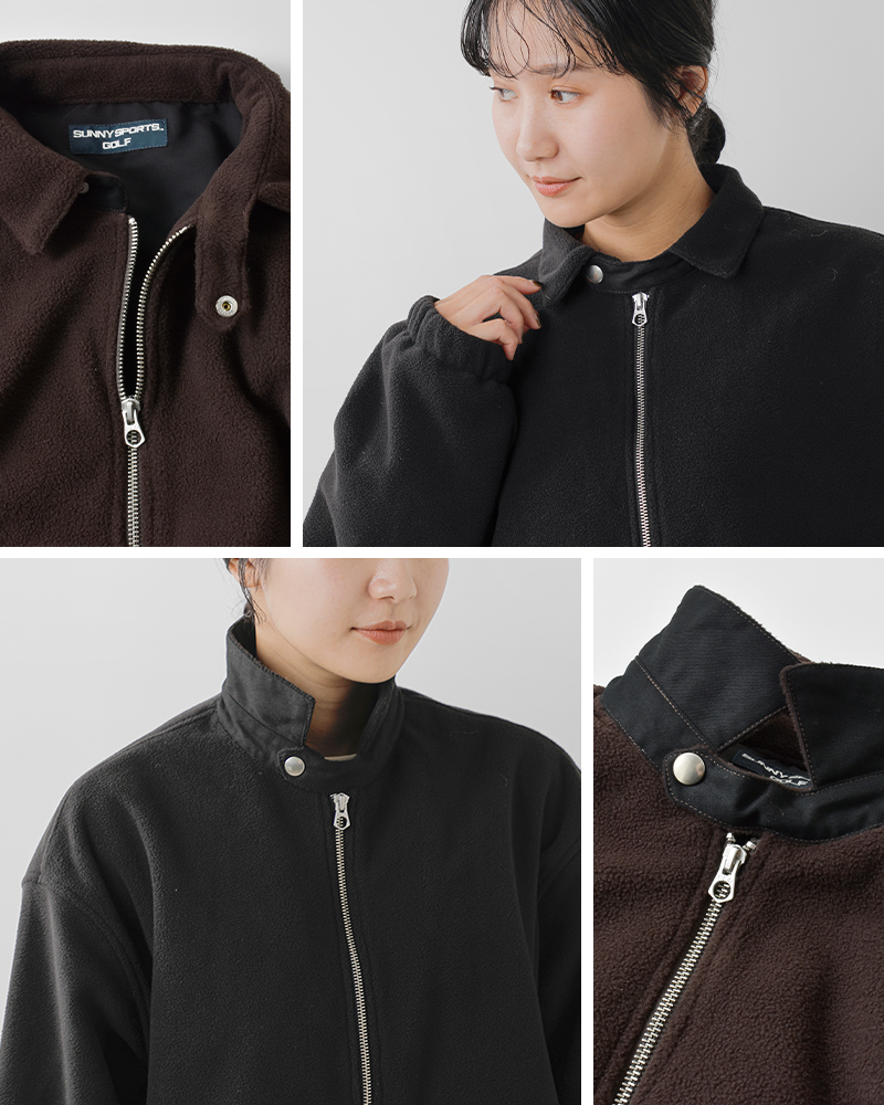 SUNNY SPORTS(サニースポーツ)フリーススイングトップジャケットsn25f003