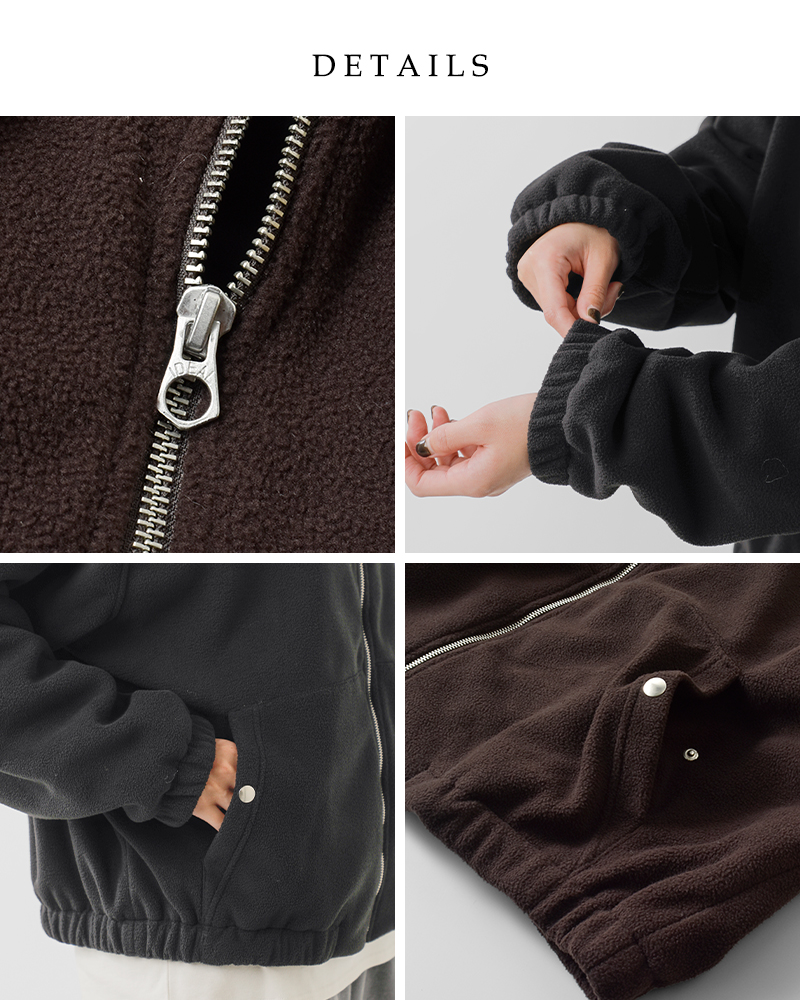 SUNNY SPORTS(サニースポーツ)フリーススイングトップジャケットsn25f003