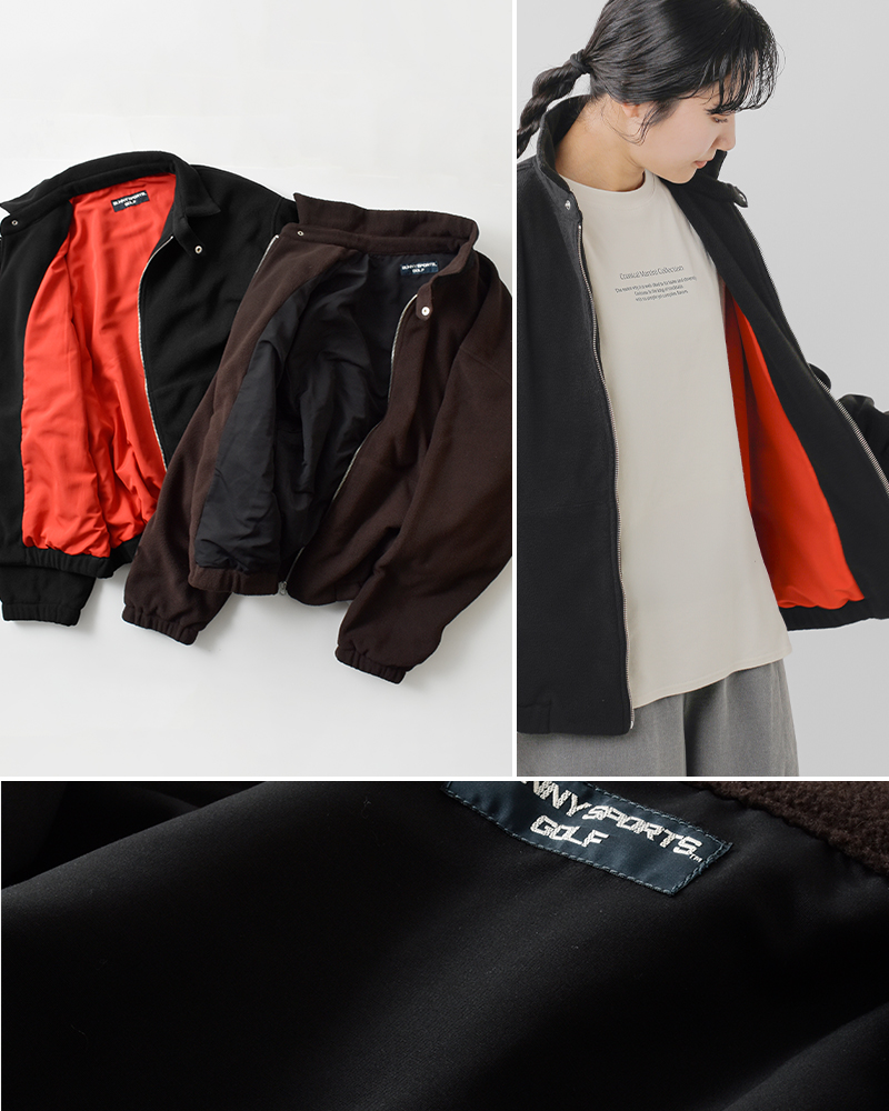 SUNNY SPORTS(サニースポーツ)フリーススイングトップジャケットsn25f003