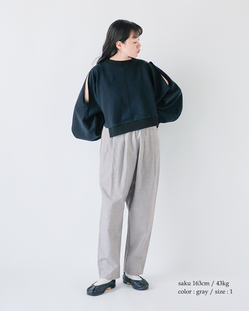 sneeuw(スニュウ)コットンタックドローパンツsnw32-15