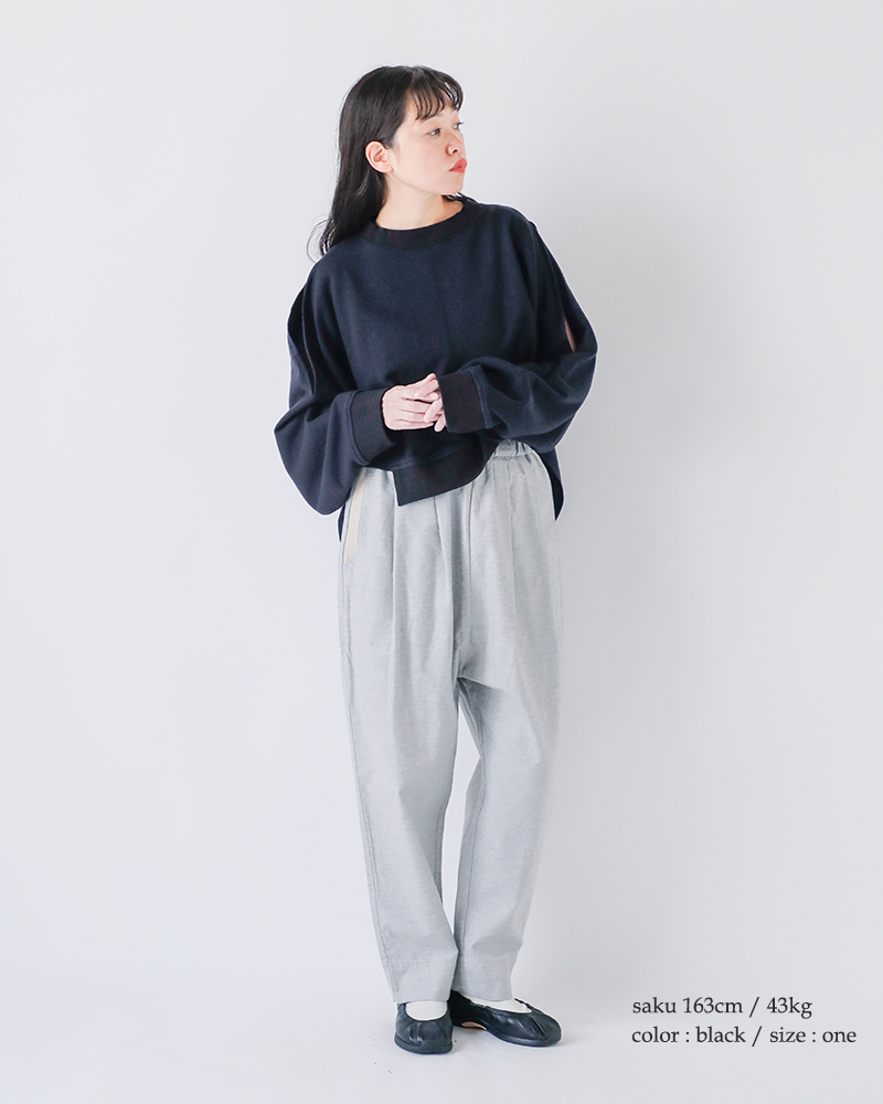 sneeuw(スニュウ)コットンシルクポスト4wayプルオーバーsnw32-23