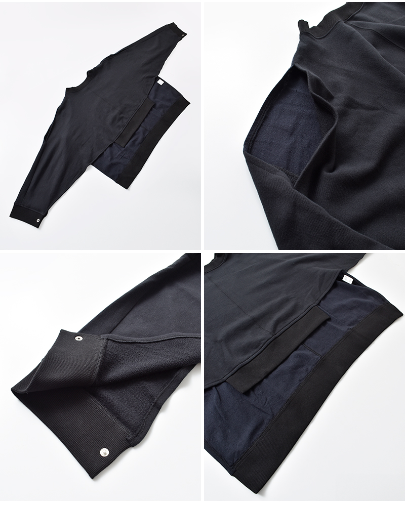 sneeuw(スニュウ)コットンシルクポスト4wayプルオーバーsnw32-23