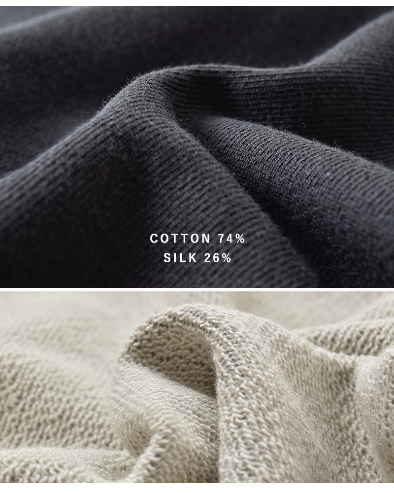 sneeuw(スニュウ)コットンシルクポスト4wayプルオーバーsnw32-23