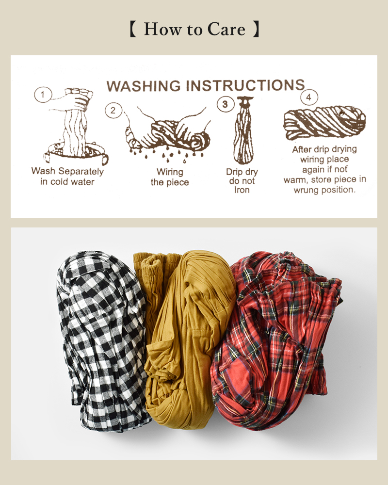 Rockmount(ロックマウント)コットンフランネルしわ加工ロングスカートsp9948