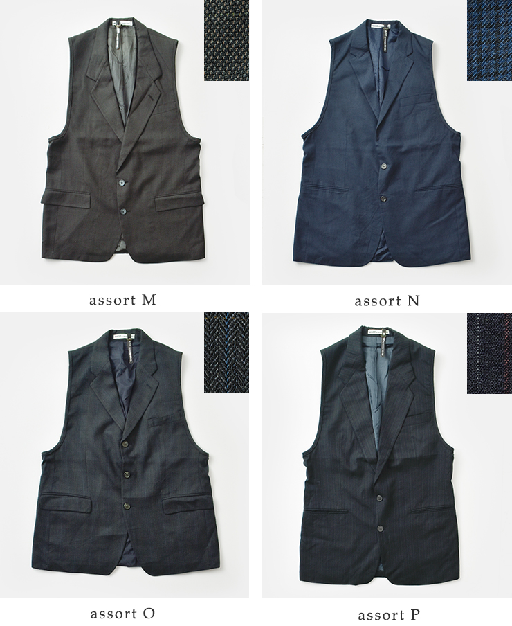 Sunny Side Up(サニーサイドアップ)リメイクテーラードベストsr-243-007