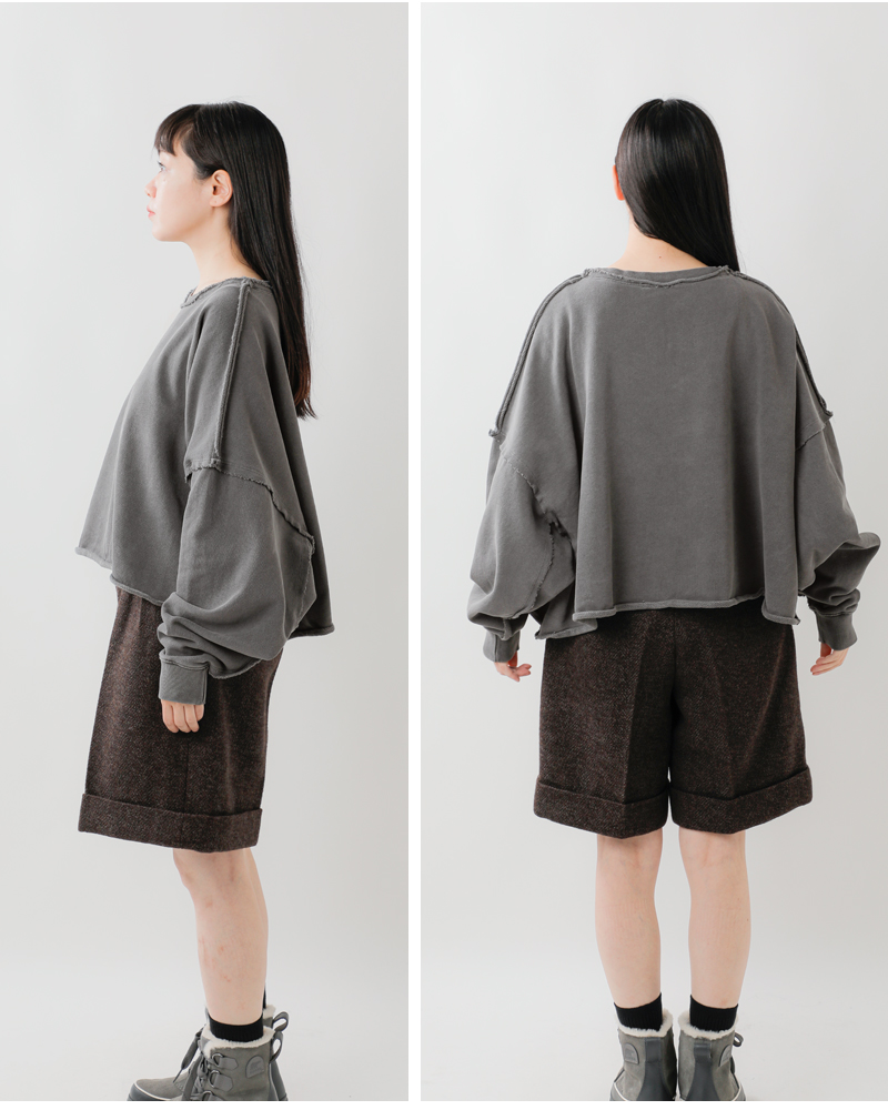 STAR＆STRIPE(スターアンドストライプ)コットンクルーネックワイドプルオーバーssmd-145