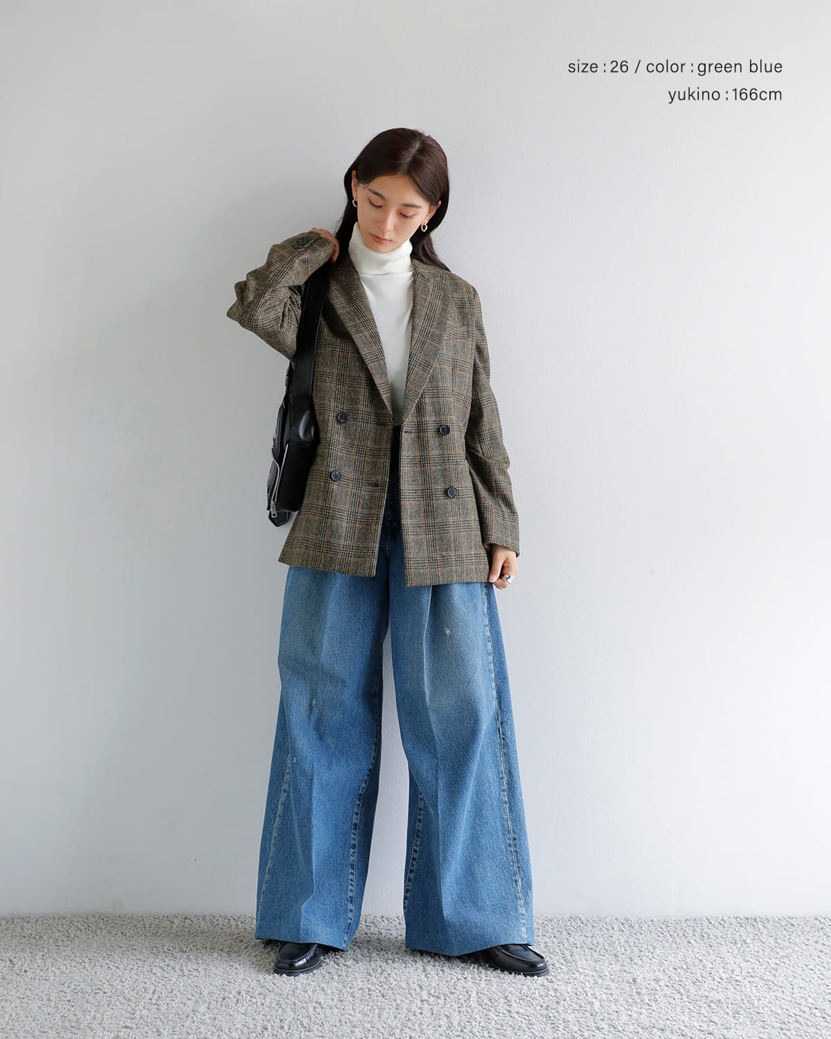 TANAKA(タナカ)デニムハカマトラウザーパンツ “HAKAMA JEAN TROUSERS” st-108-25